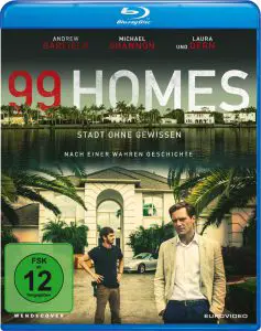 99 Homes - Blu-ray Cover