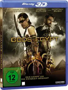 Gods of Egypt - 3D Blu-ray Cover