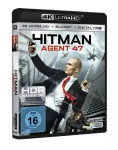 Hitman Agent 47 - UHD Blu-ray Cover
