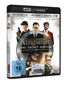 Kingsman - UHD Blu-ray Cover