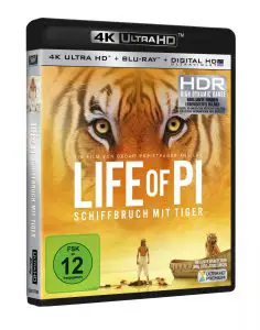 Life of Pi - UHD Blu-ray Cover