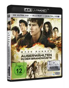 Maze Runner 2 - UHD Blu-ray Cover