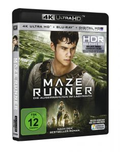 Maze Runner Labyrinth - UHD Blu-ray Cover