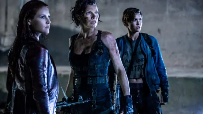 Resident Evil - The Final Chapter: Alice kämpft mit ihren Verbündeten gegen das Böse (Ali Larter, Milla Jovovich und Ruby Rose)