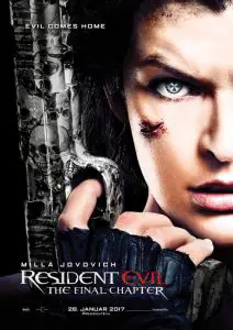 Resident Evil: The Final Chapter Teaser-Plakat