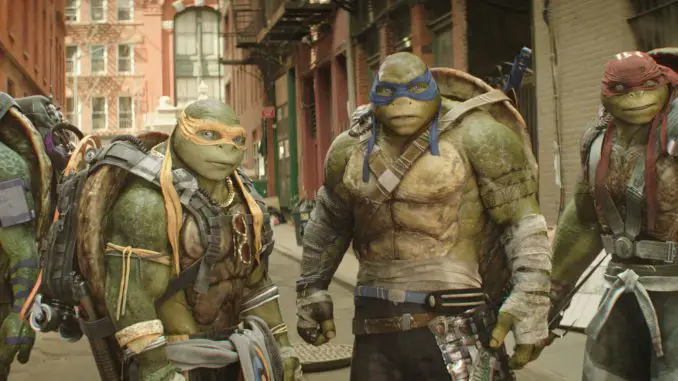 Teenage Mutant Ninja Turtles: Out of the Shadows: Donatello, Michelangelo, Leonardo und Raphael