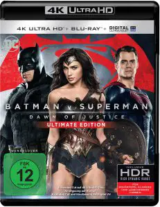 Batman v Superman: Dawn of Justice – Ultimate Edition (4K UHD) Cover