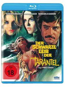 Der schwarze Leib der Tarantel - Blu-ray Cover