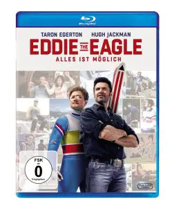 Eddie The Eagle - Blu-ray Cover