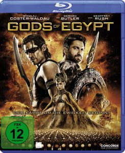 Gods of Egypt - Blu-ray Cover