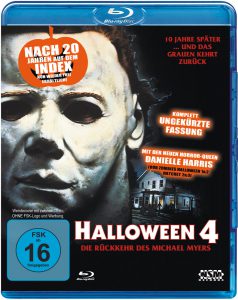 Halloween 4 - Die Rückkehr des Michael Myers - Blu-ray Cover