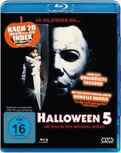 Halloween 5 - Die Rache des Michael Myers - Blu-ray Cover