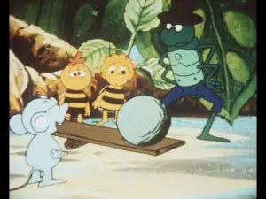 Biene Maja, Willy und Flip in der klassischen Trickfilmserie von 1976