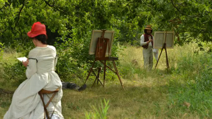 Meine Zeit mit Cézanne: Paul Cézanne (Guillaume Gallienne) und sein Model.