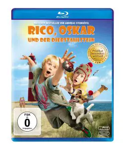Rico, Oskar und der Diebstahlstein - Blu-ray Cover