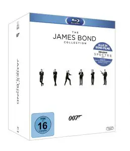 The James Bond Collection - Blu-ray Cover