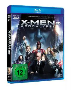 X-Men - Apocalypse - 3D Blu-ray Cover