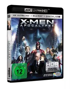 X-Men - Apocalypse - UHD Blu-ray Cover