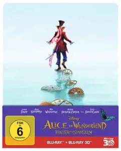 Alice im Wunderland: Hinter den Spiegeln – 3D+2D Blu-ray Cover