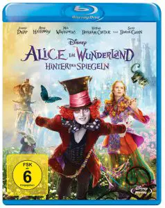 Alice im Wunderland: Hinter den Spiegeln – Blu-ray Cover