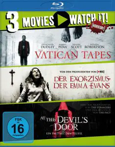 At the Devil's Door Der Exorzismus der Emma Evans The Vatican Tapes Blu-ray Cover