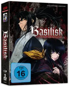 Basilisk (Gesamtausgabe) - Blu-ray Cover