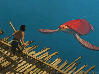 Die rote Schildkröte: Wieder einmal verhindert das Tier die Flucht des Mannes.