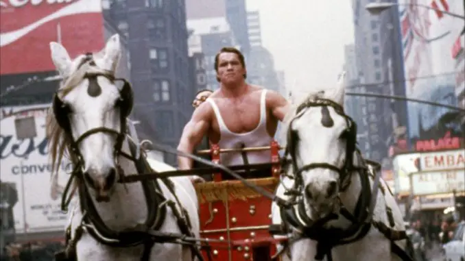 Hercules in New York: Göttersohn Herkules (Arnold Schwarzenegger) stellt sich dem New York des 20.Jahrhunderts