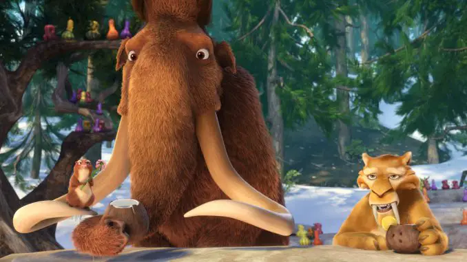 Ice Age 5 - Kollision voraus!: Mammut Manny und Säbelzahntiger Diego ahnen noch nichts von der Bedrohung aus dem All