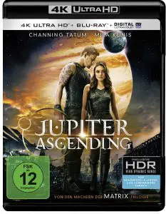 Jupiter Ascending 4K Blu-ray Cover