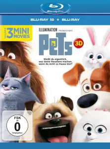 Pets - 3D Blu-ray Cover