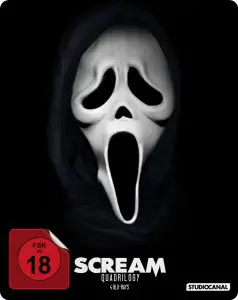 Scream Quadrilogie Steelbox Blu-ray Cover