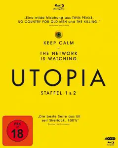 Utopia - Staffel 1 & 2 Blu-ray Cover