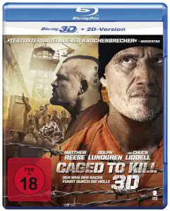 Caged To Kill - 3D Blu-ray Cover