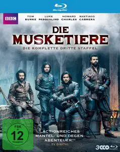 Die Musketiere (Staffel 3) Bluray Cover