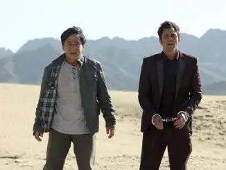 Jackie Chan und Johnny Knoxville in Skiptrace