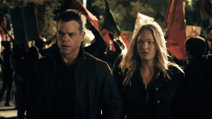 Jason Bourne: Matt Damon und Julia Stiles
