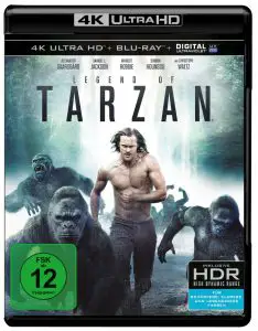 Legend of Tarzan 4K UHD Cover