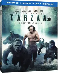 Legend of Tarzan Bluray 3D Cover