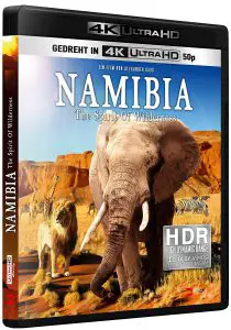 Namibia - The Spirit of Wilderness - Ultra HD Blu-ray Cover