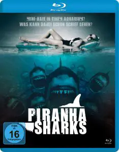 Piranha Sharks - Blu-ray Cover