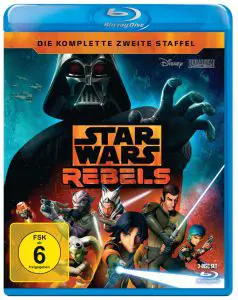 Star Wars Rebels - Die komplette zweite Staffel - Blu-ray Cover