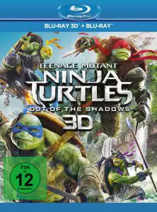 Teenage Mutant Ninja Turtles: Out of the Shadows – 3D Blu-ray Cover