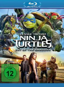 Teenage Mutant Ninja Turtles: Out of the Shadows - Blu-ray Cover