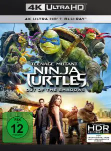 Teenage Mutant Ninja Turtles: Out of the Shadows – 4k UHD Blu-ray Cover