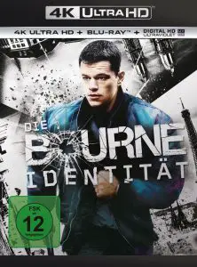Die Bourne Identität – 4k UHD Cover