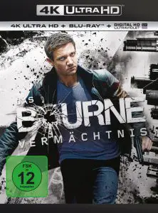 Das Bourne Vermächtnis – 4k UHD Cover