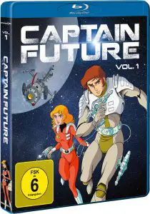 Captain Future Vol. 1 - Blu-ray Cover