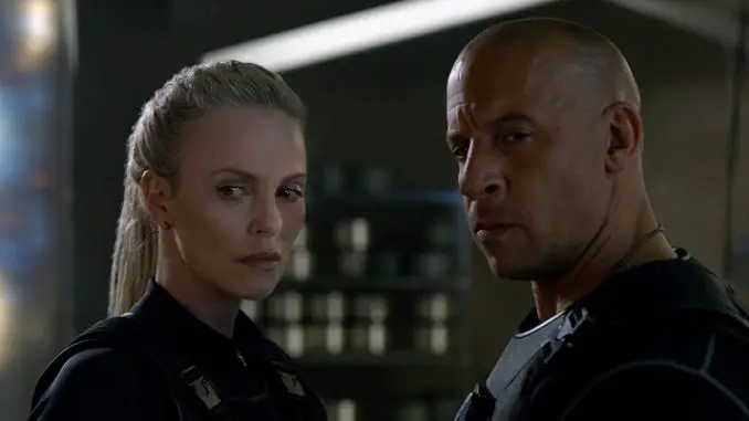 Fast & Furious 8: Cipher (Charlize Theron) und Toretto (Vin Diesel)