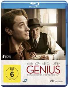 Genius Die tausend Seiten einer Freundschaft Blu-ray Cover
